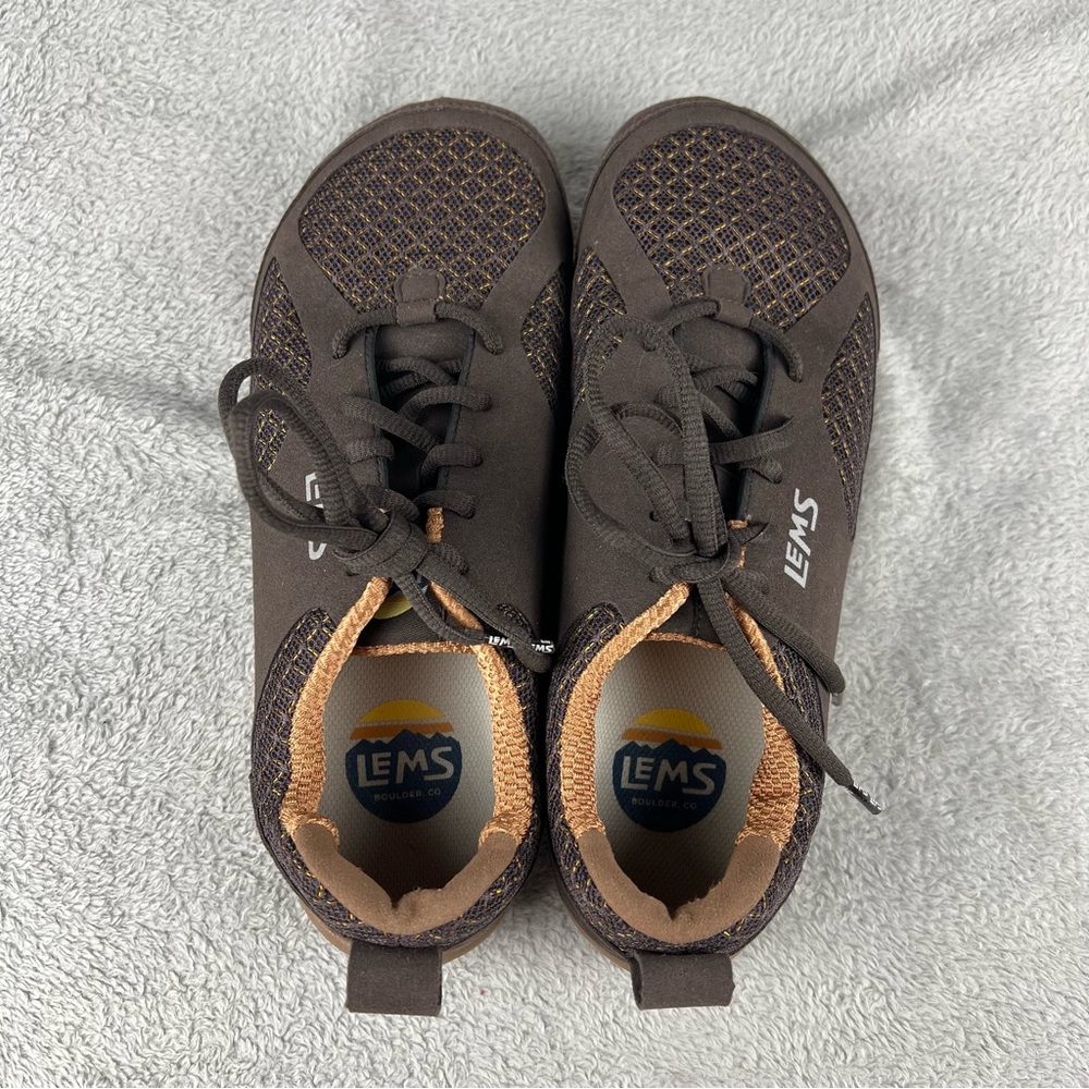 LEMS Primal 2 Minimalist Barefoot Shoes Womens 9.5 Mens 8 Brown Sneaker - Picture 8 of 10